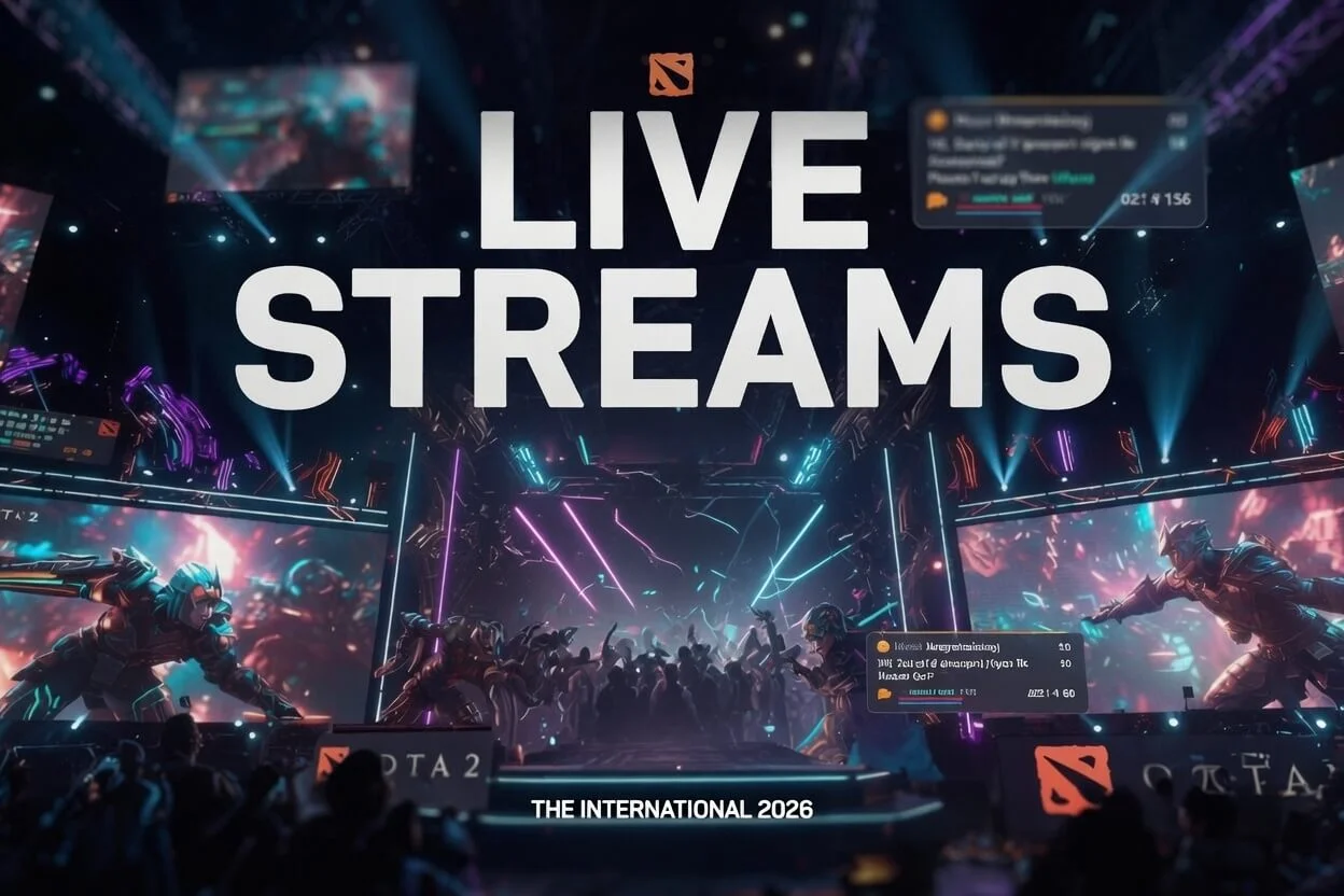 Watching TI 2026 live on free official Dota 2 streams from PH